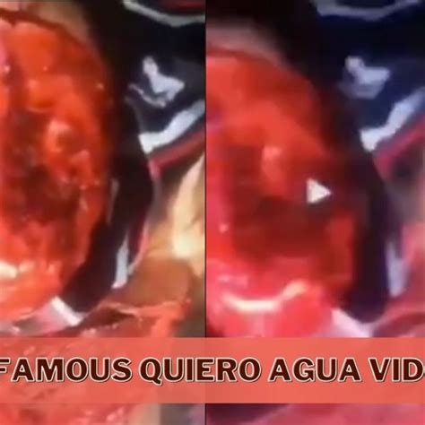 The Infamous “Quiero Agua” video, a horrifying and deeply .